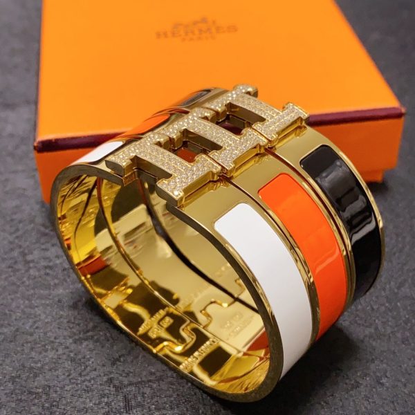 18K Clic H Diamond Bracelet - 图片 13