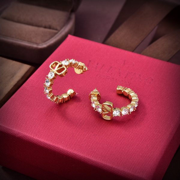18K Garavani Vlogo Signature Earrings - 图片 6