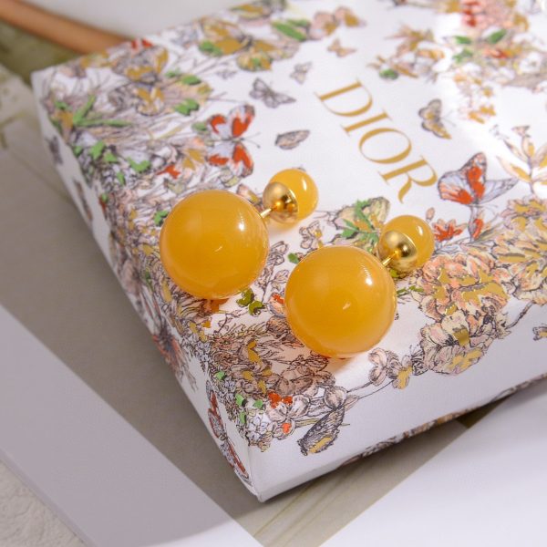 18K CD Tribales Color Earrings - 图片 3