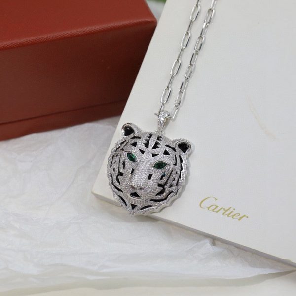 18K Panthère De Diamond Necklace - 图片 6