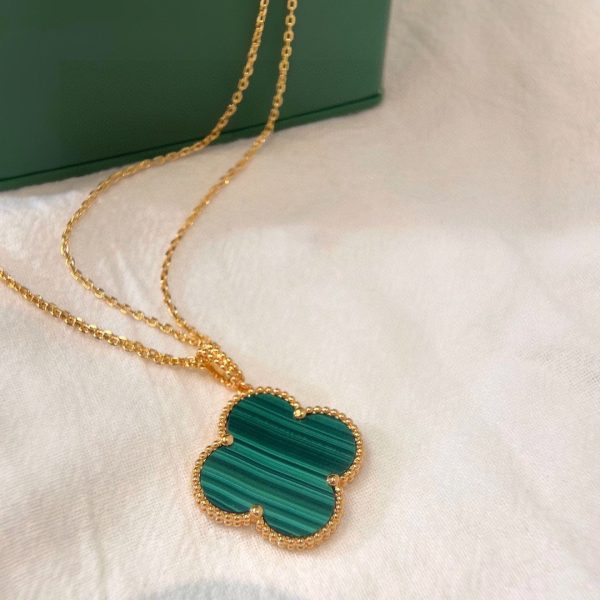 18K Magic Alhambra Malachite Necklace - 图片 14