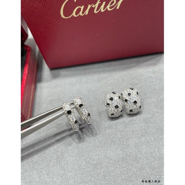 18K Panthère De Earrings - 图片 6