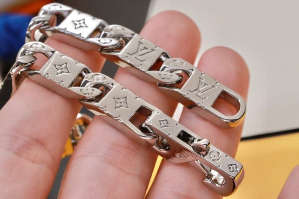 18K Louis Monogram Tied Up Bracelet - 图片 4