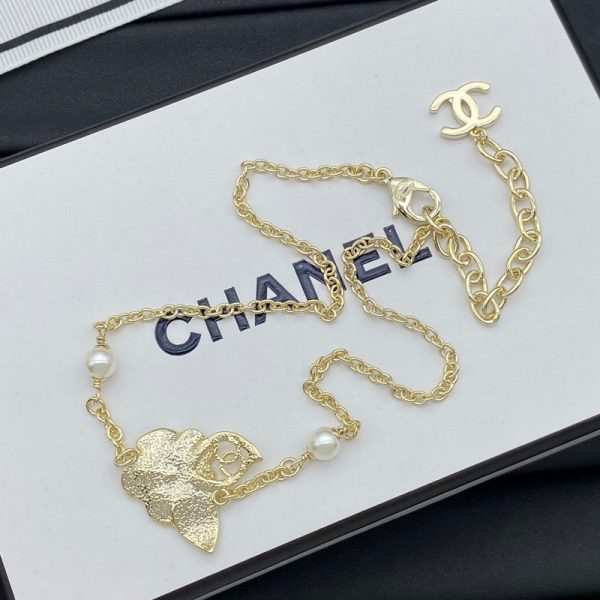 18K CC Camellia Necklace - Image 6