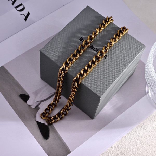 18K BB Monaco Chain Necklace - 图片 4
