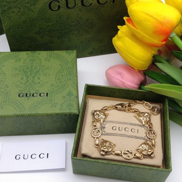 18K Double G Tiger Bracelet - 图片 6