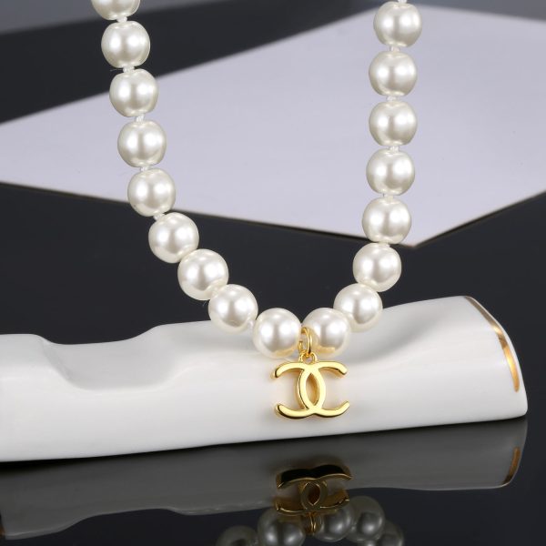 18K CC Pearls Necklace - 图片 6