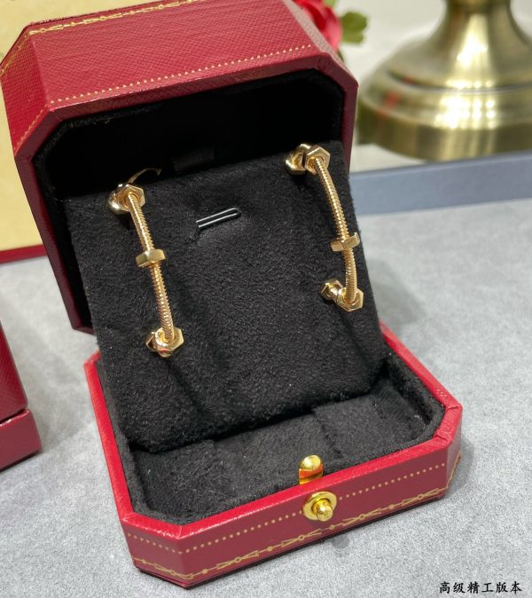18K Ecrou De Earrings - 图片 3