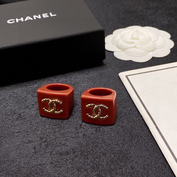 18K CC Vintage Red Ring - 图片 6