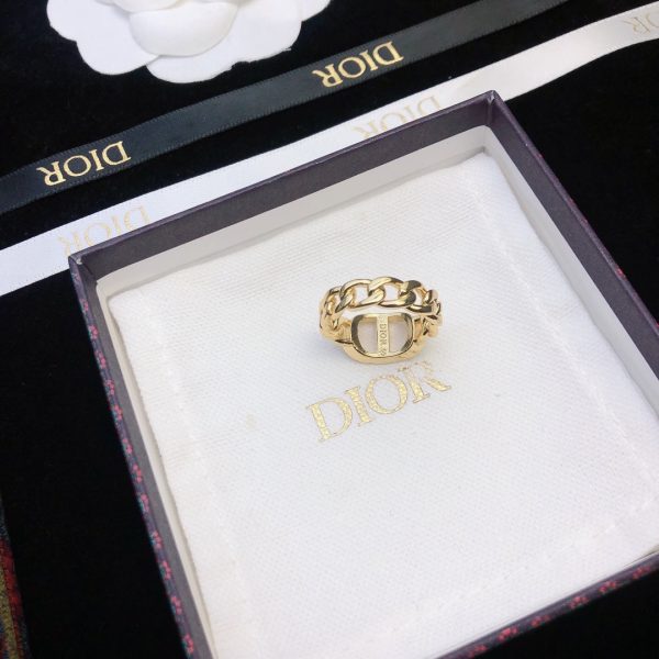 18K Petit CD Chain Link Ring - 图片 7