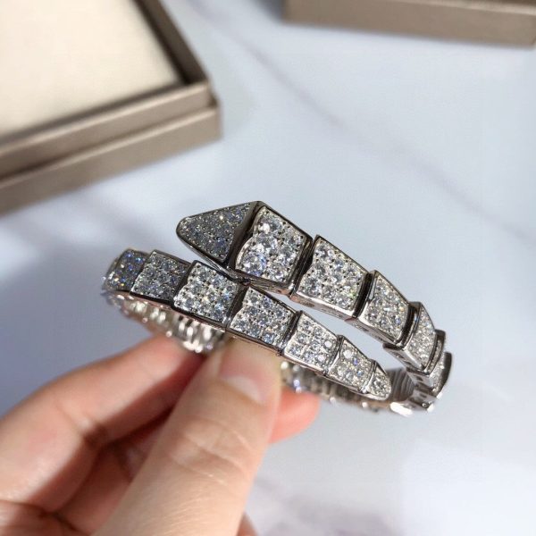 18K BV Serpenti Viper Bracelet - Image 4