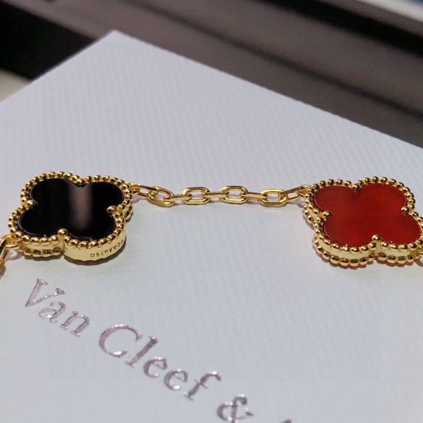 18K Vintage Alhambra Color Bracelet - 图片 6