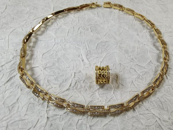 18K B.ZERO1  Diamonds Chain Link Necklace - 图片 17