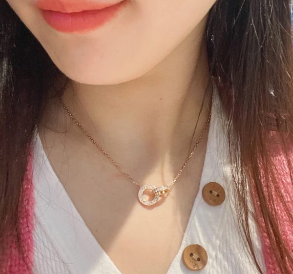 18K Love Diamonds Necklace - 图片 4