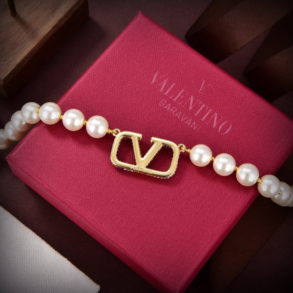 18K Garavani VLogo Signature Necklace - 图片 8