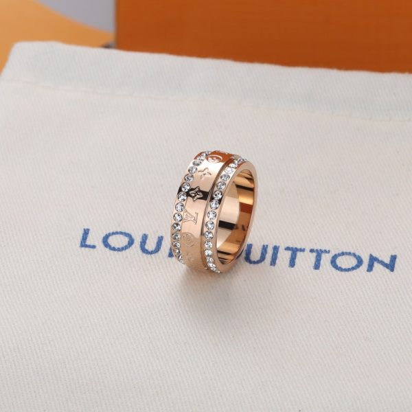 18K Louis Catch Diamonds Ring - 图片 4