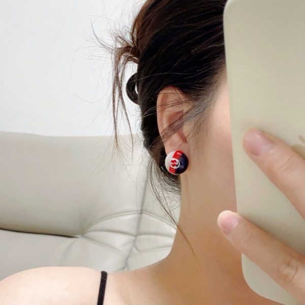 18K Double G Color Earrings - 图片 6