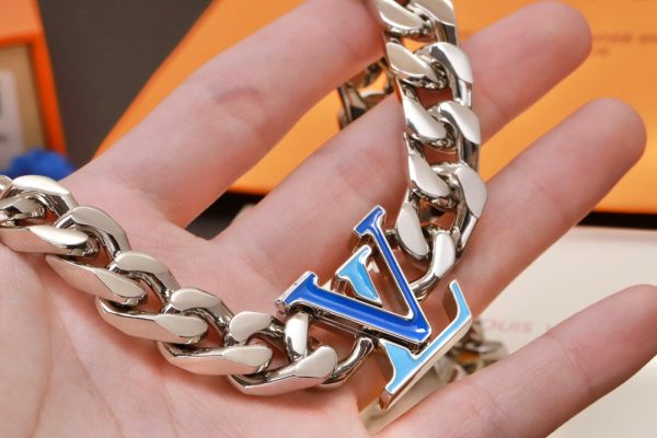 18K Louis Blue Chain Necklace - 图片 7