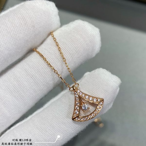 18K Divas' Dream Pavé Diamond Openwork Necklace - 图片 9