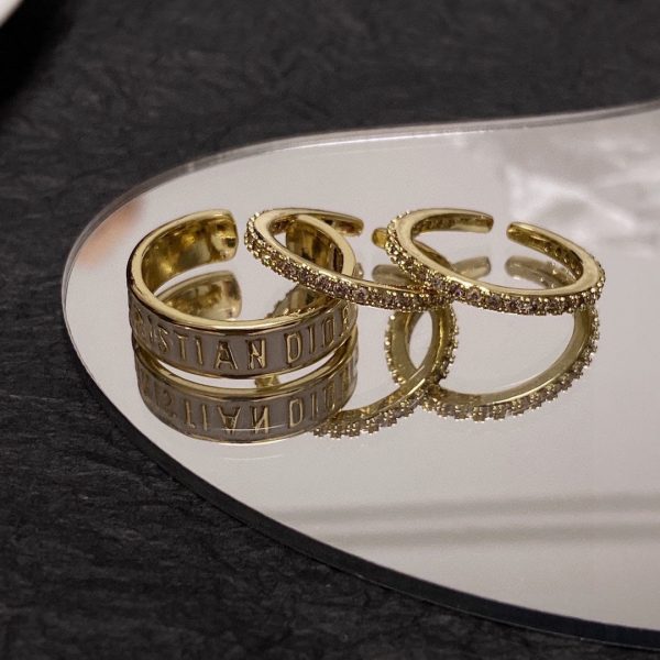 18K CD Code Ring Set - 图片 4