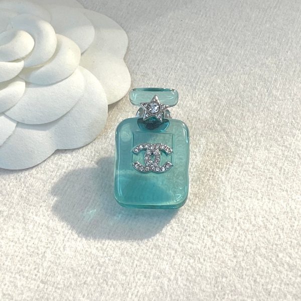 18K CC Perfume Color Bottle Brooch - Image 24