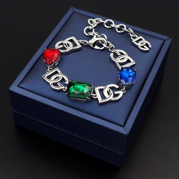18K DG Crystals Bracelet - 图片 7
