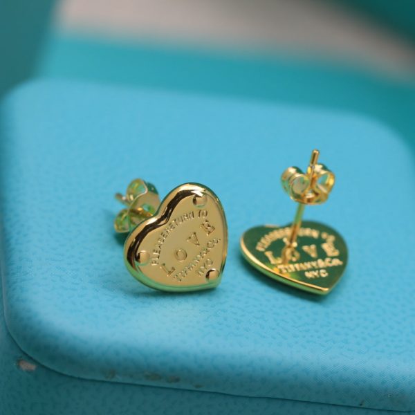 18K Return to Tiffany Love Earrings - 图片 4