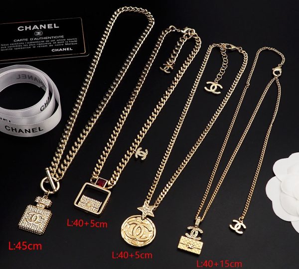 18K CC Red Bag Pendant Necklace - 图片 6