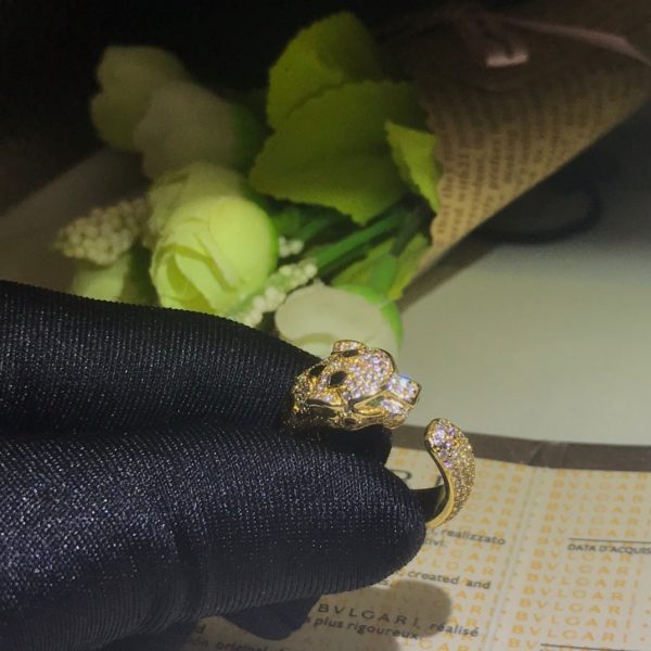 18K Panthère De Diamond Ring - 图片 6