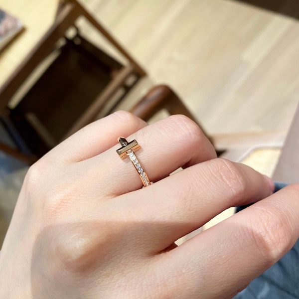 18K T T1 Diamond Ring - 图片 8