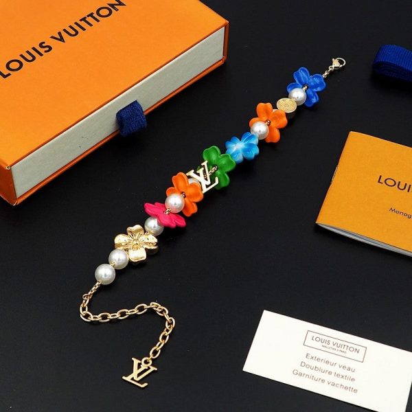 18K Louis Surfin' Flower Bracelet - 图片 6
