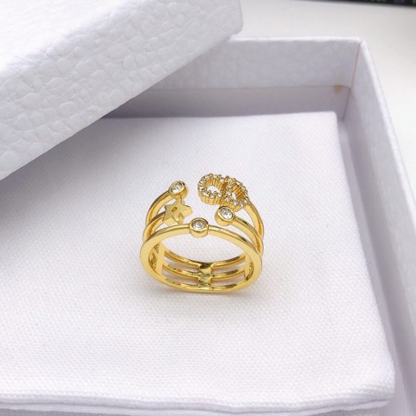 18K CD Star Diamonds Ring - 图片 3