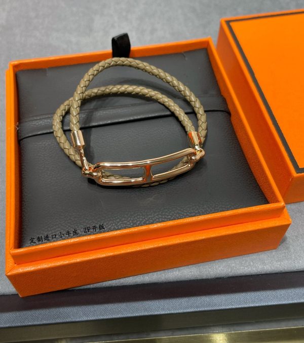 18K Roulis Double Tour Grey H Bracelet - 图片 4