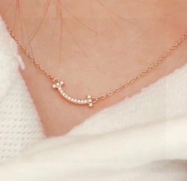 18K T Small Diamond Pendant Necklace - 图片 7