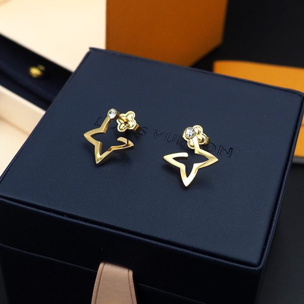 18K Louis Blossom Mini Hoops Earrings - 图片 11