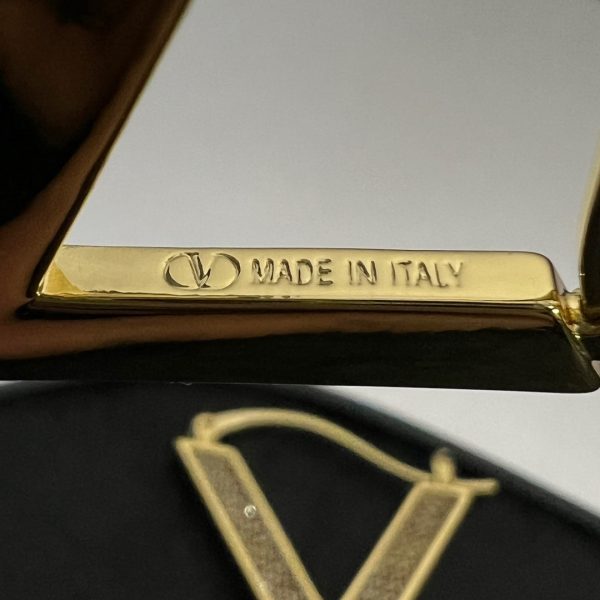 18K Vlogo Diamonds Earrings - 图片 6
