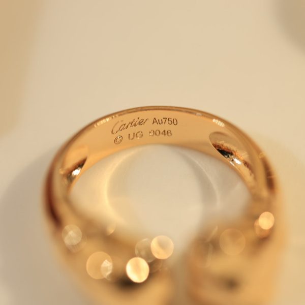 18K Panthère De Open Ring - Image 7
