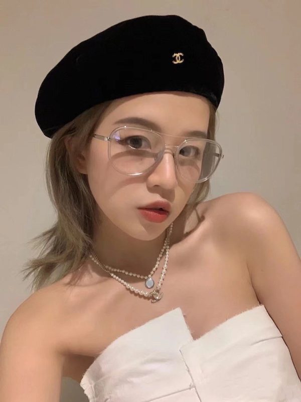 18K CC Pearls Choker Necklace - 图片 6