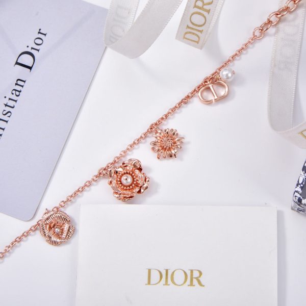 18K CD D-Millefiori Bracelet - Image 7