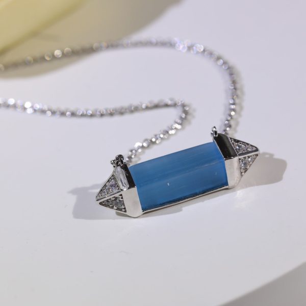 18K Les Berlingots De Blue Necklace - 图片 6