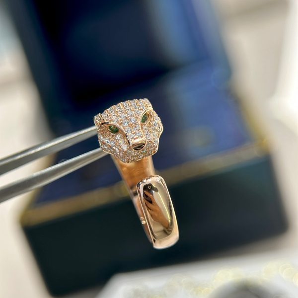 18K Panthère De Ring - 图片 3