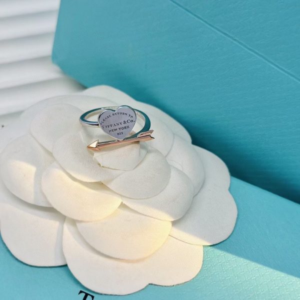 18K Return to Tiffany Lovestruck Heart Tag Ring - 图片 8