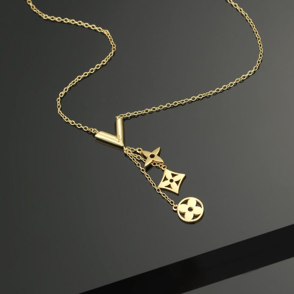 18K Louis Twiggy Necklace - Image 4
