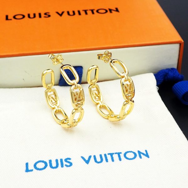 18K Louis My Chain Earrings - 图片 2