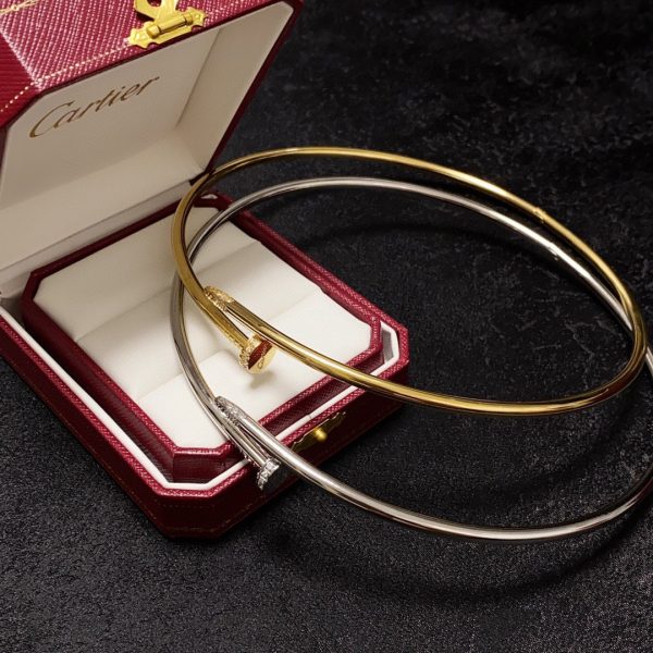 18K Juste Un Clou Diamond Necklace - 图片 7