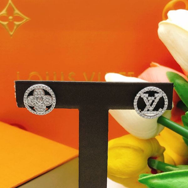 18K Louis Blossom Diamond Earrings - 图片 6