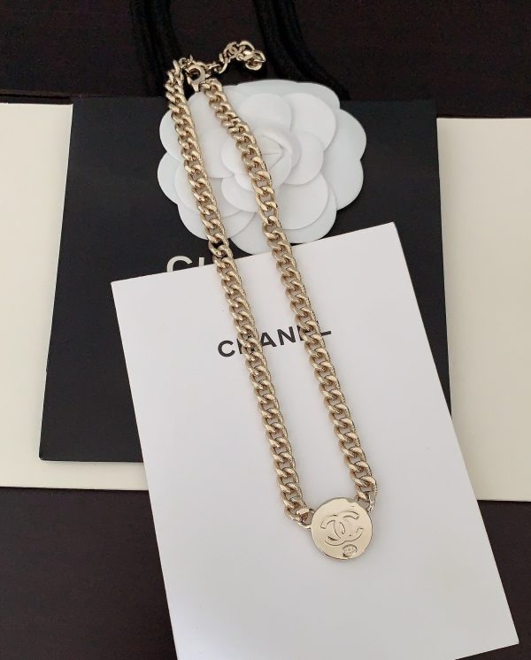 18K CC Paris Choker Necklace - Image 6
