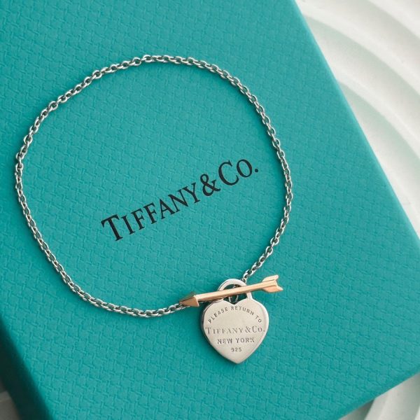 18K Return to Tiffany Lovestruck Heart Tag Bracelet - 图片 3