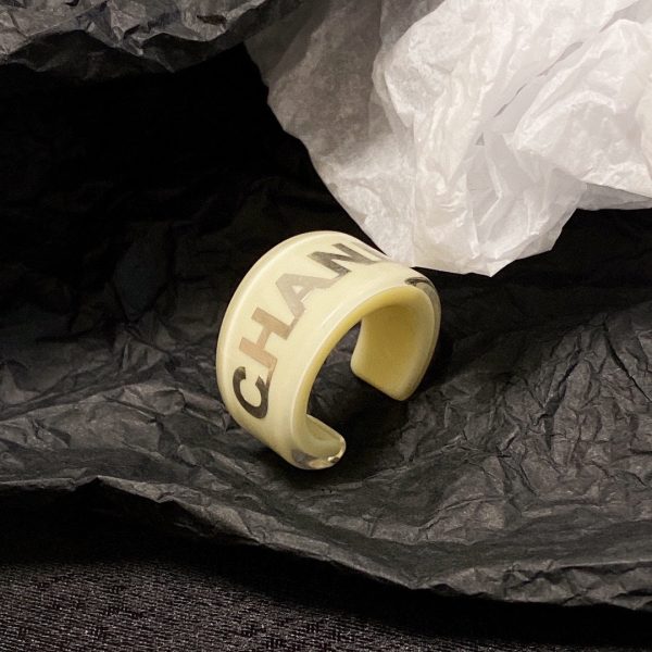 18K CC Pearl Ring