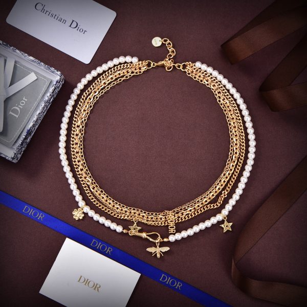 18K CD Tassel Necklace - 图片 6